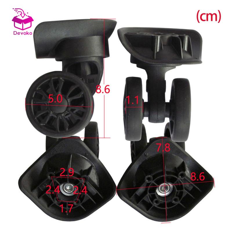 Set 2 Bánh Xe Thay Thế Cho Vali Kéo a89