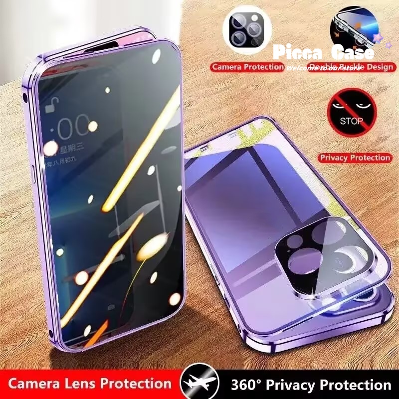 Kính Cường Lực Bảo Vệ Màn Hình Chống Nhìn Trộm Cho iphone 15 11 13 12 14 pro max 7 6 8 6s 15 plus 11 pro max xs max xr x se 2020