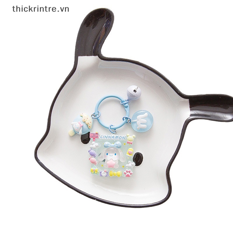 Th kawaii sanrio Móc Khóa resin Phát Quang Hình Búp Bê Hoạt Hình anime pochacco cinnamoroll kuromi hello kitty Đáng Yêu vn