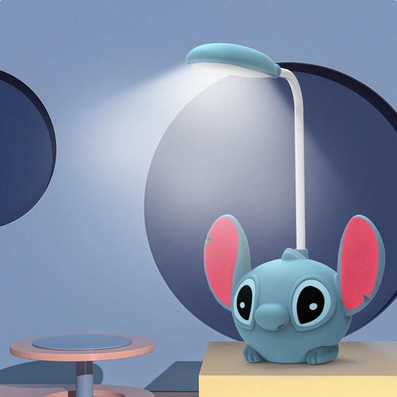 SADA Đèn Ngủ Để Bàn Hình stitch Dễ Thương Có Thể Sạc Lại