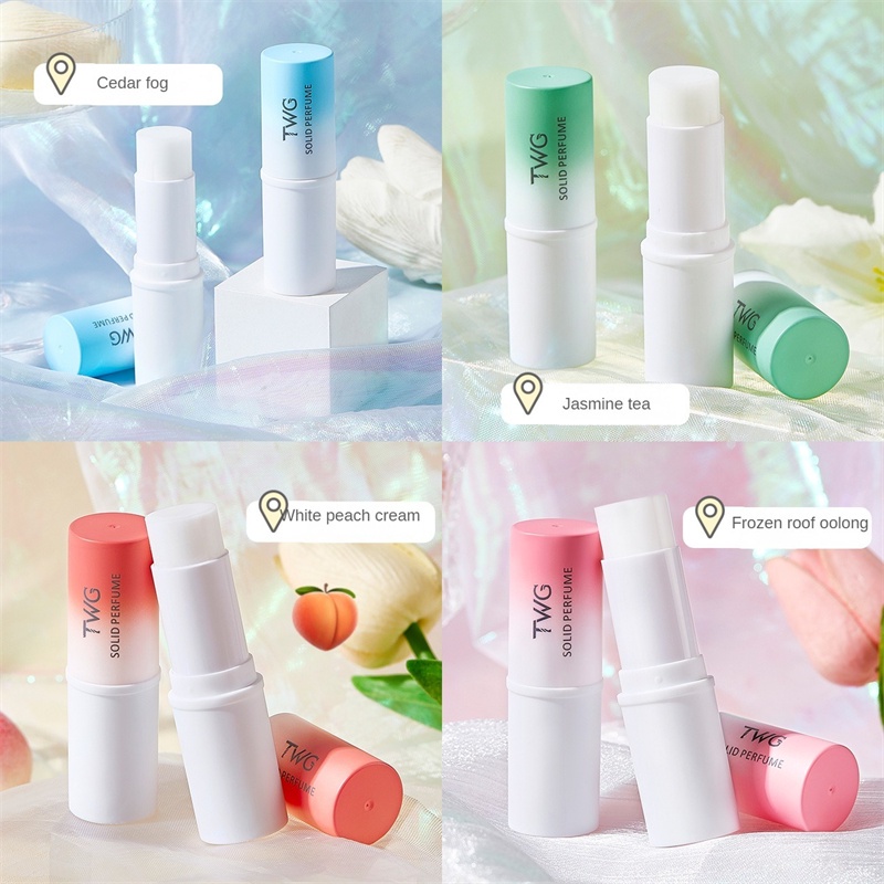 CYREAL Twg Solid Balm Hương Thơm Lâu Dài Hương Thơm Nhẹ Lăn Khử Mùi Dạng Rắn Di Động Cho Học Sinh Nam Và Nữ