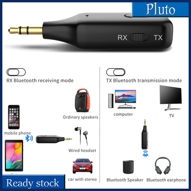 Mới Bộ Chuyển Đổi Âm Thanh Không Dây Kèm Micro Rảnh Tay Cho Xe Hơi