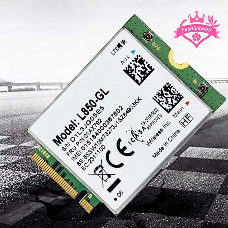 Thẻ wifi l850 gl + 2 Mô Đun ngff m.2 Thay Thế Cho lenovo thinkpad t580 x280 l580 t480s t480 p52s