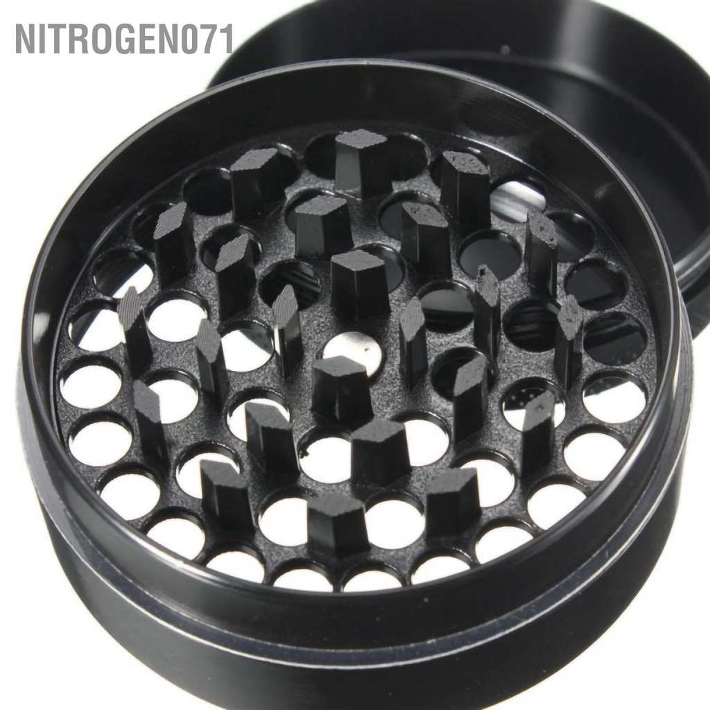 Nitrogen071 Máy xay cầm tay mini 40mm 4 lớp gia vị hợp kim kẽm có