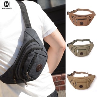 XINYIMEI  Túi Đeo Chéo Ngực Vải canvas Thiết Kế Cỡ Lớn Thời Trang Cá Tính Cho Nam