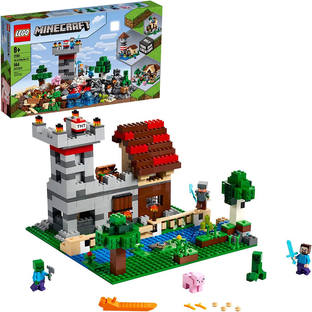 LEGO MINECRAFT 21161 Bộ Lắp Ráp Minecraft Sáng Tạo