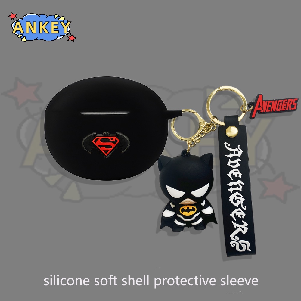 Case For SoundPEATS Air 4 Pro / Mini Pro HS / Opera 03 05 Earphone Silicone Cover Cartoon Captain Earbuds Soft Protective Headphone Headset Skin