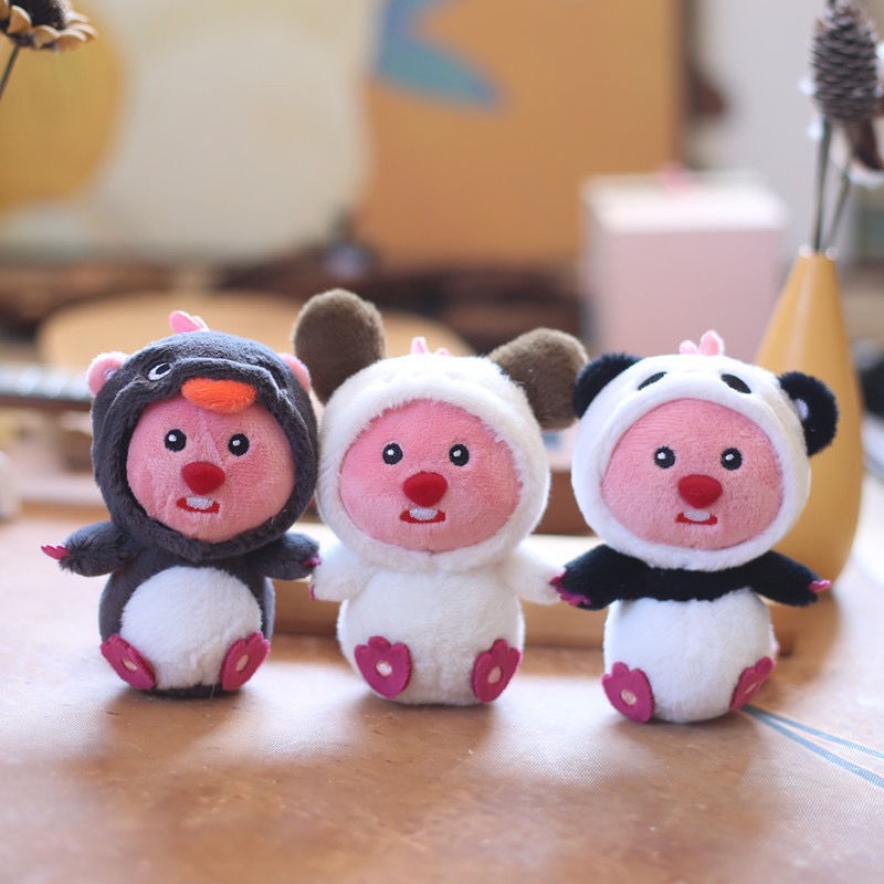 Dễ Thương Móc Khóa Hình Búp Bê Nhồi Bông Đáng Yêu