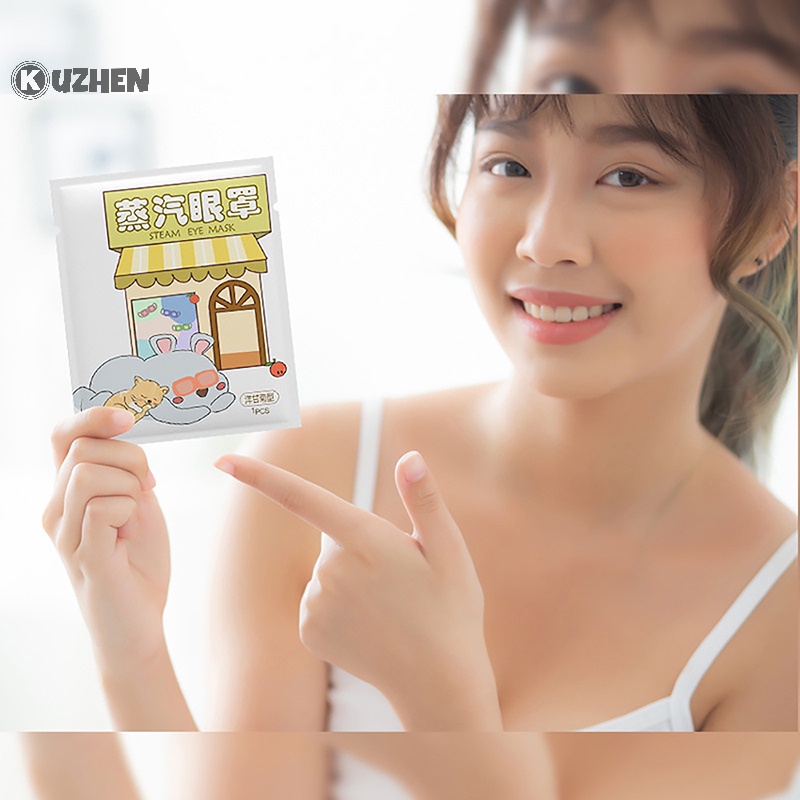 1 Mặt Nạ Mắt Hơi Nước Mát Xa Mắt Loại Bỏ Quầng Thâm Dùng Làm Ấm Thư Giãn