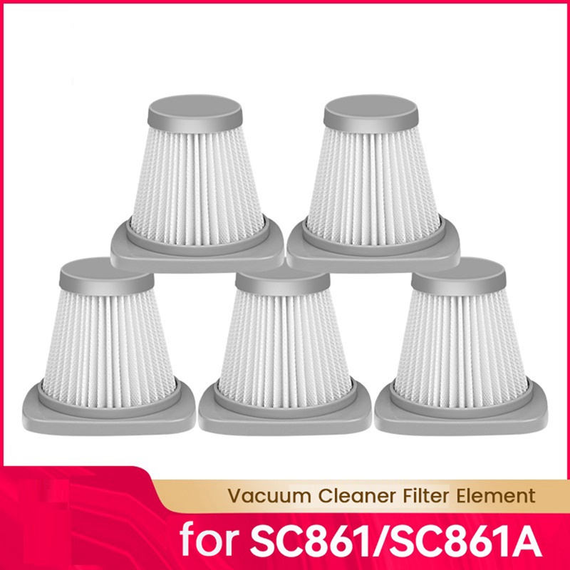 Set 5 Bộ Lọc hepa Chuyên Dụng Cho Máy Hút Bụi midea sc861 sc861a
