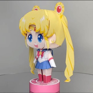 Mô hình giấy anime girl chibi Sailor Moon (Usagi Tsukino) [Sailor Moon/Thủy thủ mặt trăng]