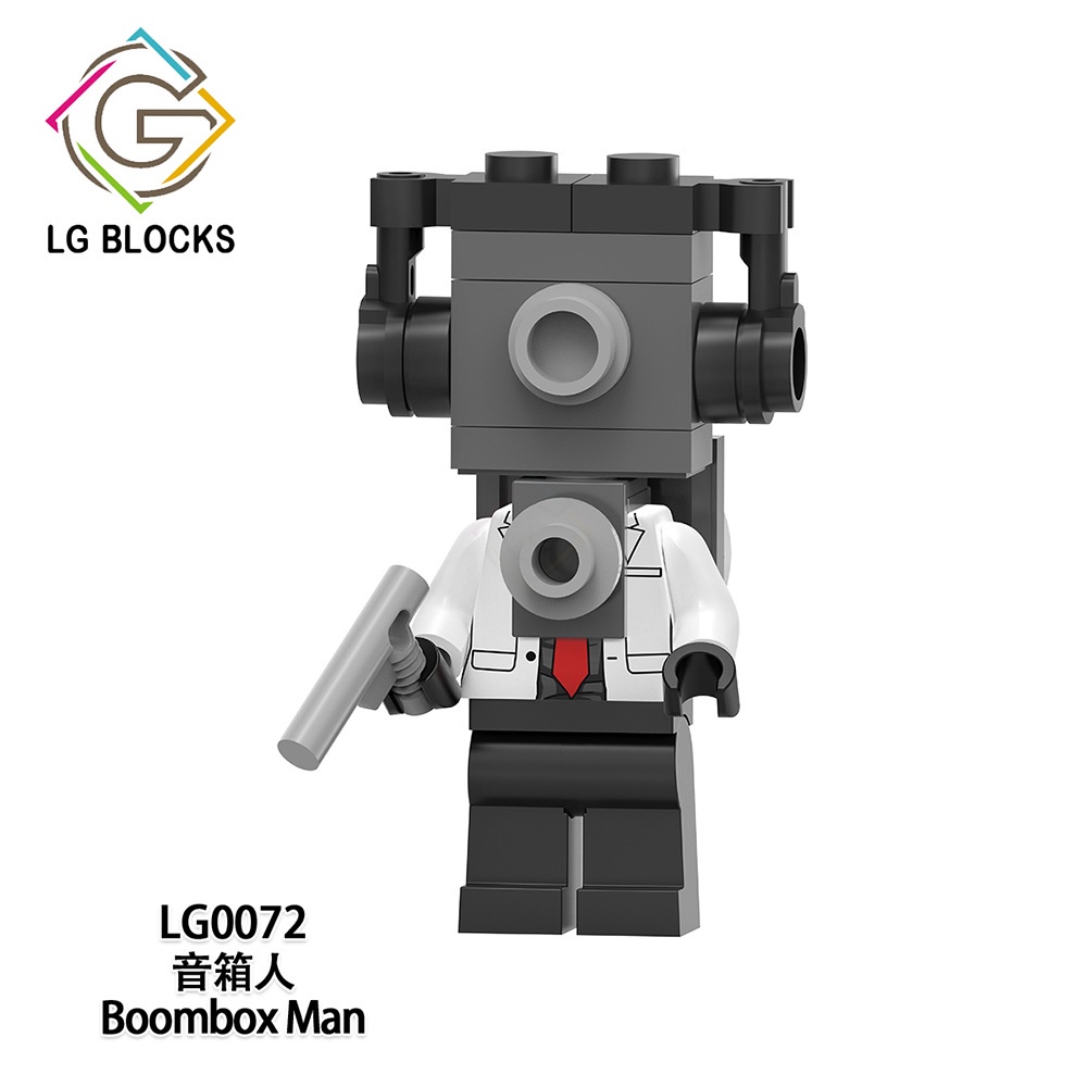Skibidi Toilet Minifigures Mô Hình Đồ Chơi Lắp Ráp toilet tv man Tian Hình Người Đàn Ông Mini Có Thể Tương Thích Với lego Giáo Dục Trẻ