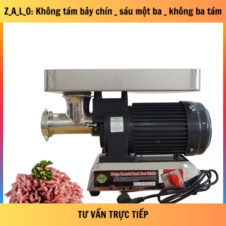 Máy xay thịt - đùn thịt công nghiệp cối QL-12 - Máy xay thịt công nghiệp, hiện đại