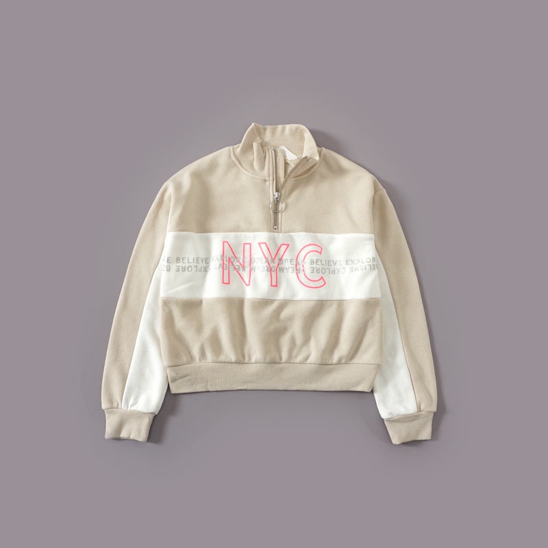 Áo nỉ bông chữ NYC hàng H&M xuất xịn