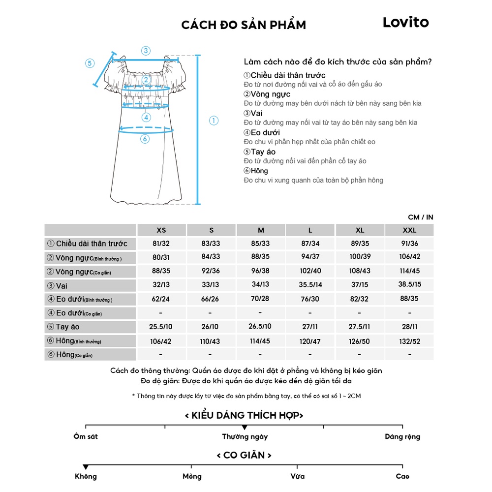 Lovito Váy quấn hoa Ditsy thường ngày cho nữ L68ED342
