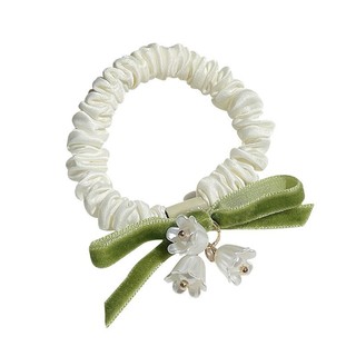 Dây Cột Tóc Co Giãn Đính Nơ Thời Trang Cho Nữ