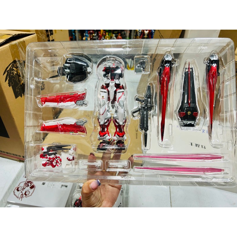 Mô hình METAL BUILD Gundam Astray Red Frame ChinaTặng ô tô