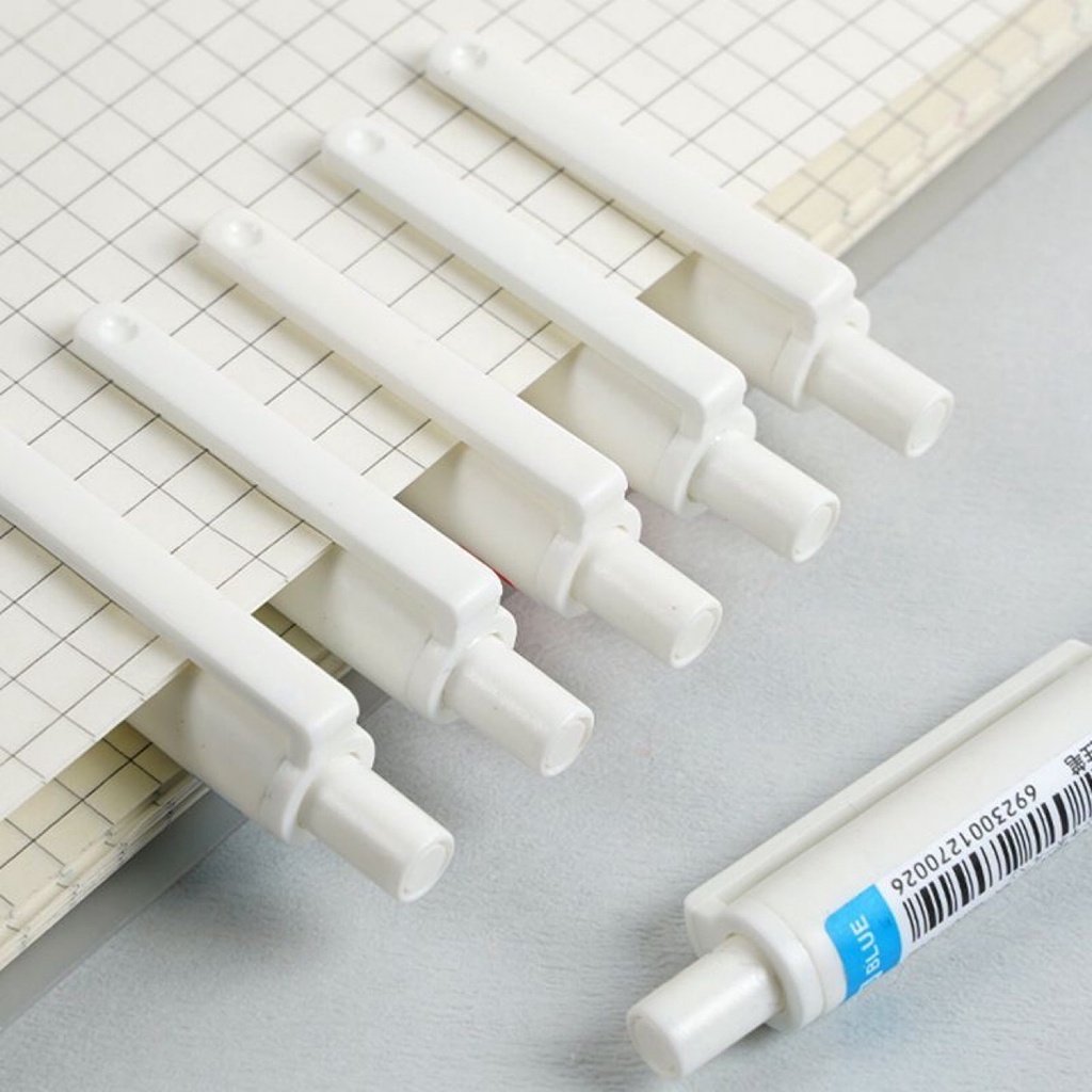 Bút Nước Đen Dạng Nhấn Nhanh Khô Ngòi 0.5MM