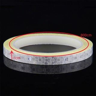 1 Cuộn Sticker Phản Quang 8m Dán Xe Đạp