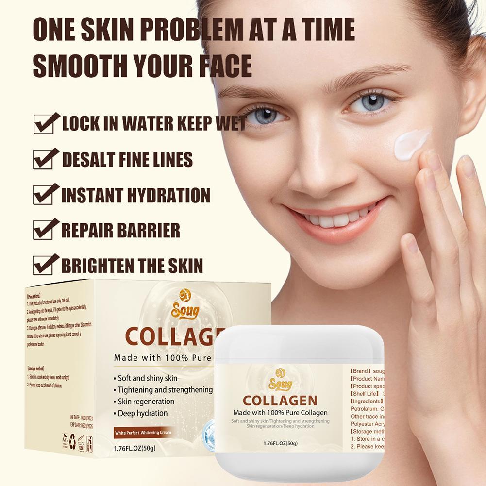 Soug Kem collagen Dưỡng Ẩm Nâng Cơ Săn Chắc Da Mặt