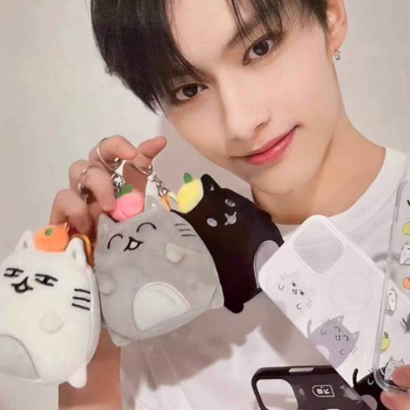 Mèo Nhồi Bông seventeen jun fifi 1 Dễ Thương Cho Bé Gái