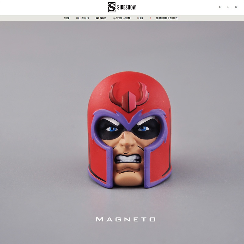 Sideshow Mô Hình Đầu Nhân Vật x-men Nam Châm Tỉ Lệ 1 / 6