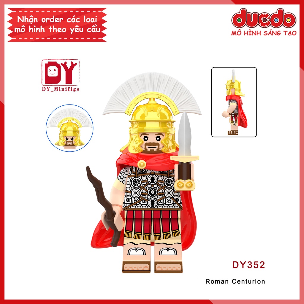 Minifigures Lính Trung Cổ La Mã - Đồ chơi Lắp ghép Xếp hình Mini Mô hình DY351 DY352 DY353 - 356 DY360 - 362