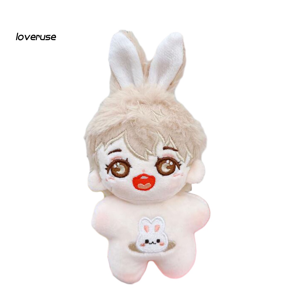 Loveruse Búp Bê Nhồi Bông Vải cotton Lông Xù Nhiều Màu Mắt To Dễ Thương Làm Quà Tặng Cho Bé Trai