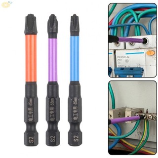 【VARSTR】Screwdriver Bit Special Slotted Accessories For Electrician Hand Tools