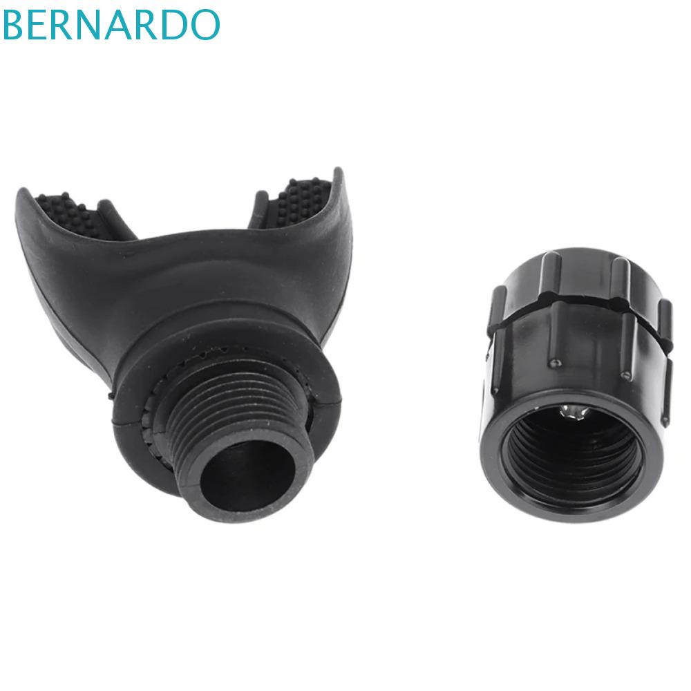 Bernardo Dụng Cụ Ngậm Thở Tập Thể Dục Bằng Silicon Màu Đen Có Thể Điều Chỉnh