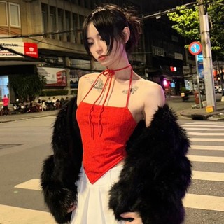 Áo yếm kiểu vạt nhọn pinkstore29 phối dây cột cổ, dáng ôm gợi cảm a5933