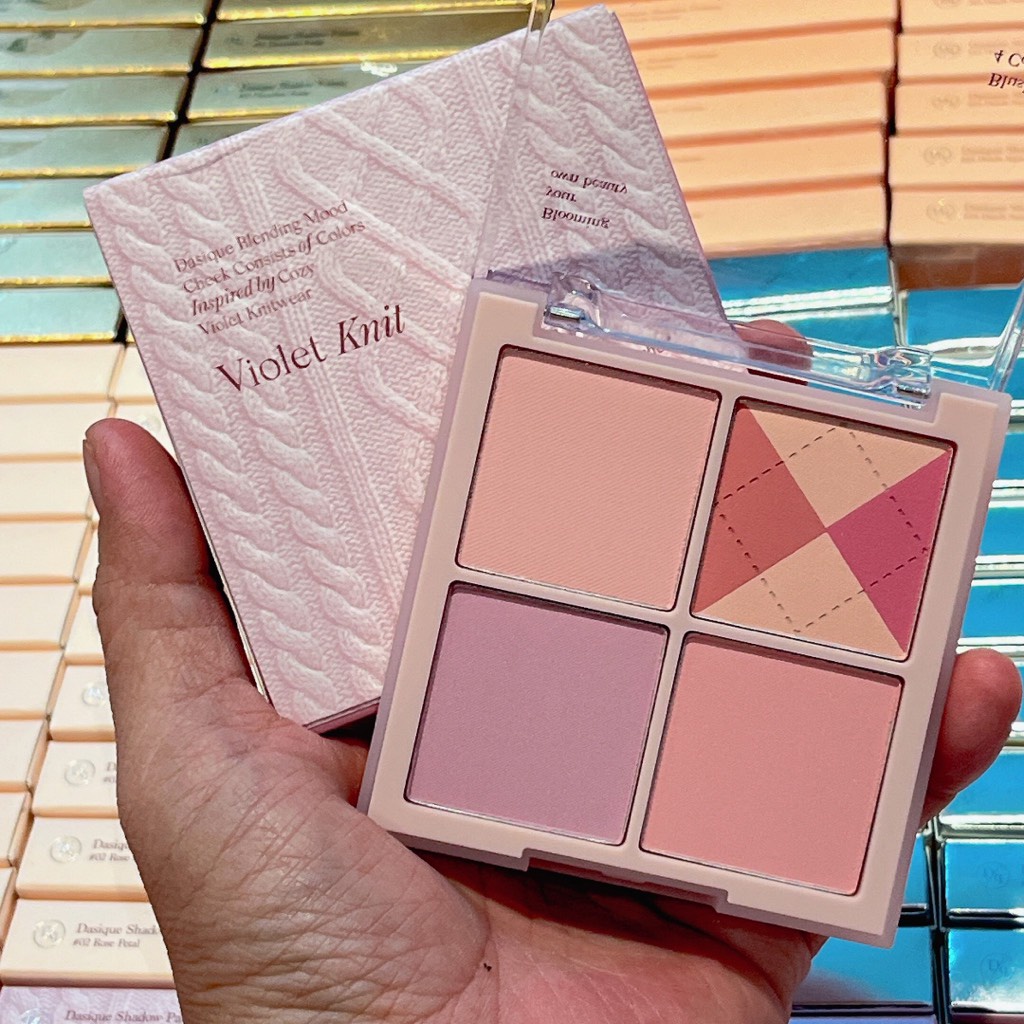 Bảng má hồng Dasique Blending Mood 4 ô