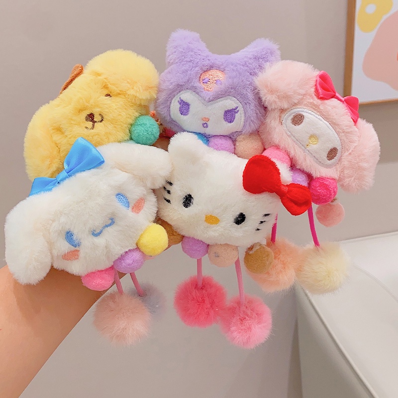 Sanrio Băng Đô Len Hình sanrio Xinh Xắn Cho Bé Gái