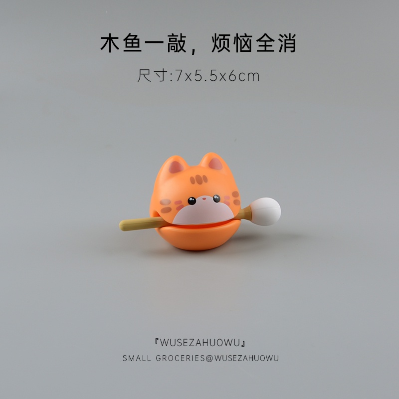 Chú Chó shiba inu Bằng Gỗ Dễ Thương Dùng Trang Trí Bàn Làm Việc