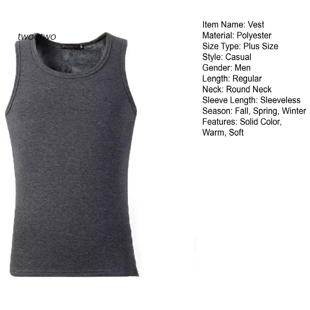 Áo Ba Lỗ Giữ Nhiệt Mềm Mại Co Giãn Thời Trang Mùa Đông Cho Nam