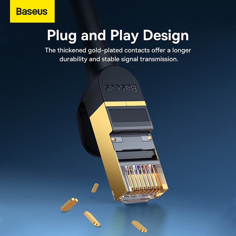 Cáp Mạng 2 Đầu LAN Baseus High Speed 7 types of RJ45 10Gigabit network cable