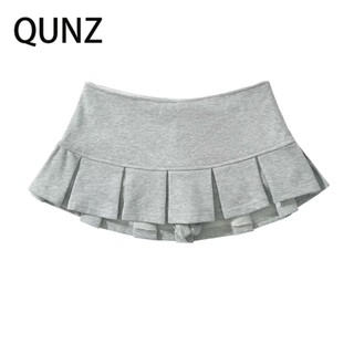 Qunz Bánh Xám Giải Trí Đa Năng Váy Dài Nửa Chiều Dài 23058