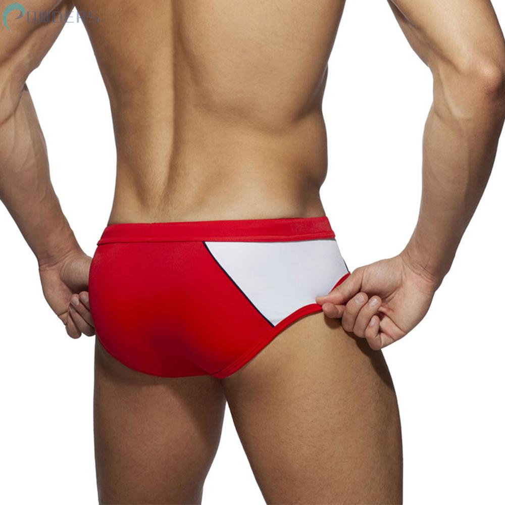 Sexy Swimwear Adjustable Beach Bikini Briefs Color Drawstrings Elastic