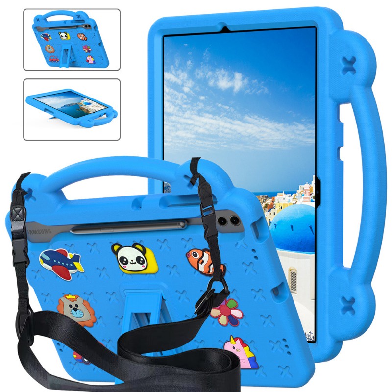 Bao Đựng Máy Tính Bảng Bằng Xốp eva Có Tay Cầm Và Dây Đeo Vai Cho samsung galaxy tab s9 fe + 12.4 sm-sm-x610 sm-J616B