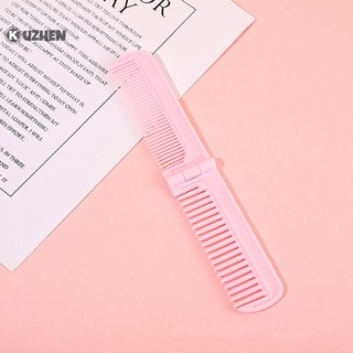 Lược chải tóc bằng nhựa chống tĩnh điện thiết kế gấp gọn tiện dụng