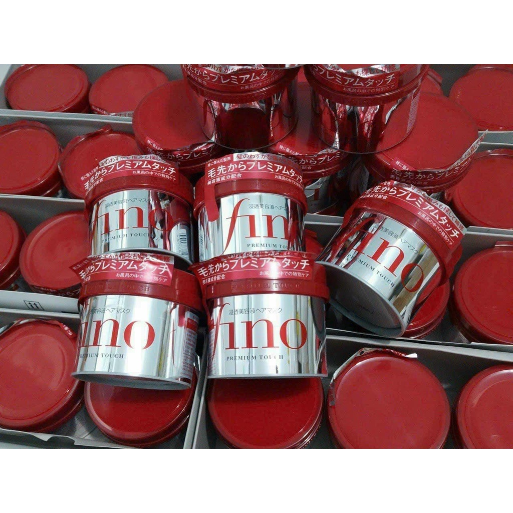 Fino Kem Ủ Tóc Fino Premium Touch Cải Thiện Tóc Hư Tổn 230g