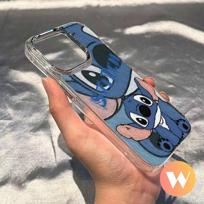 Ốp Điện Thoại Hình stitch Cho iphone 11 15 8 6 plus 7 6s 13 15 12 14 pro max 7plus 8plus xs max xr x se 2020