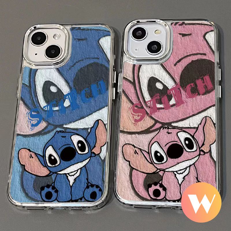 Ốp Điện Thoại Hình stitch Cho iphone 11 15 8 6 plus 7 6s 13 15 12 14 pro max 7plus 8plus xs max xr x se 2020