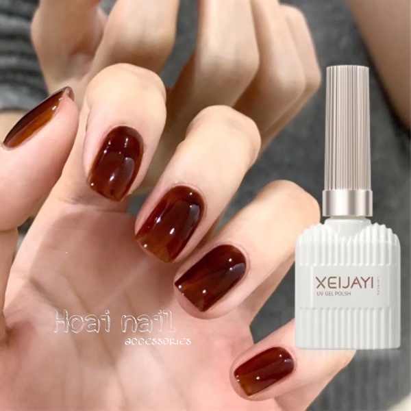 Sơn gel hot màu nâu hổ phách 052 xeijayi -15ml