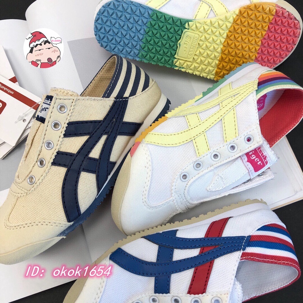 Giày Thể Thao daigou asics onitsuka tiger Phong Cách Hàn Quốc Cho Bé