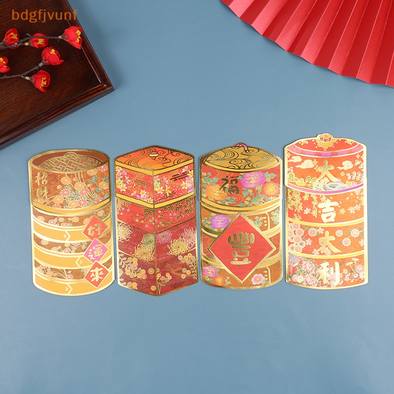 Bdgf Bao Lì Xì Đỏ May Mắn 3d Dễ Thương Chúc Mừng Năm Mới