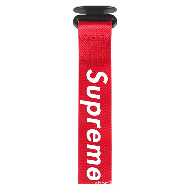 Dây móc kéo trang trí in chữ Supreme cho xe ô tô