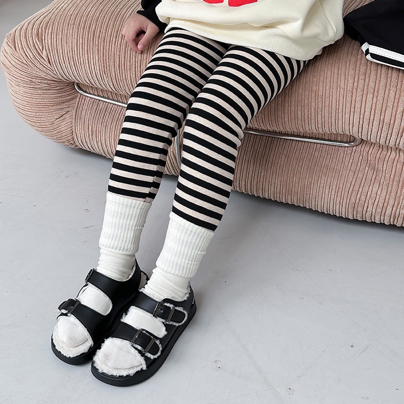 Quần legging nỉ dày cho bé QG656 sz 90-150 , thời trang trẻ em mùa đông 2023