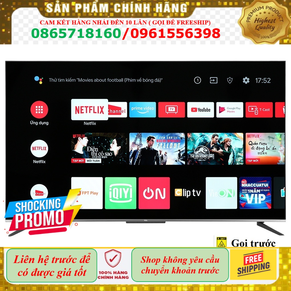 =&gt;&gt; Android Tivi QLED TCL 4K 65 inch 65Q726