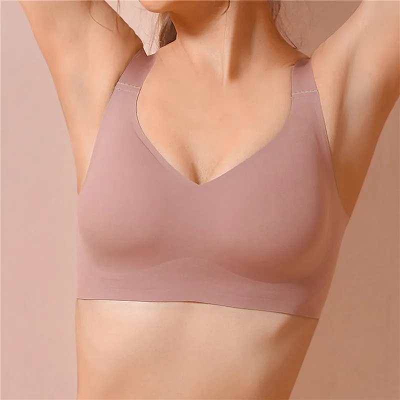 Áo Ngực Thể Thao Nâng Ngực Không Đường May Quyến Rũ Cho Nữ